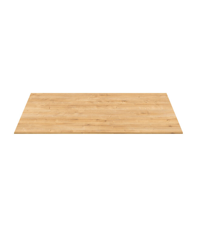 Badkamermeubel 120x50x45cm Sally Mat Eiken Topblad  zonder uitsparing