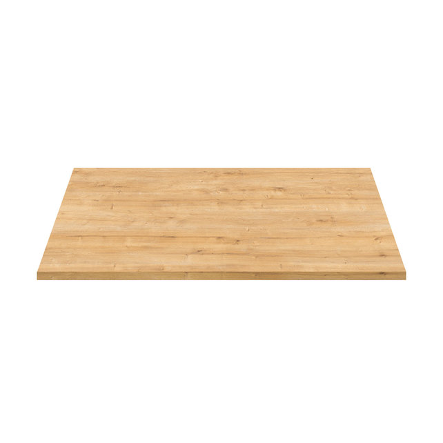 Badkamermeubel 80x50x45cm Sally Mat Eiken Topblad  zonder uitsparing