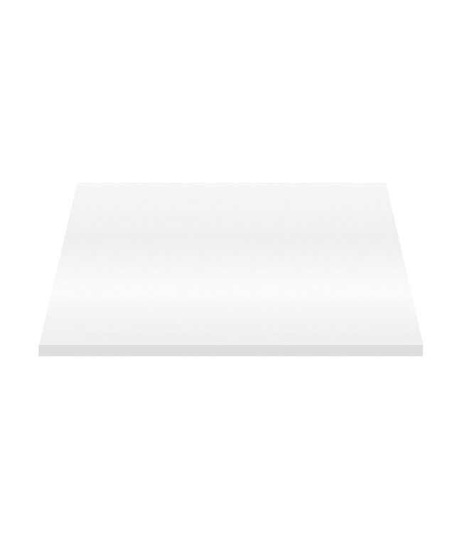 ALONI Badkamermeubel 60x50x45cm Sally Glans Wit Topblad zonder uitsparing