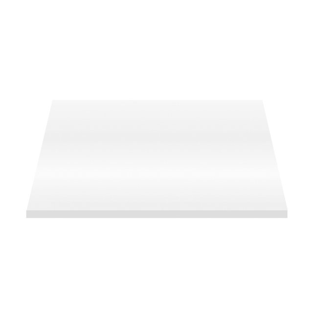 Badkamermeubel 120x50x45cm Sally Mat Wit Topblad zonder uitsparing