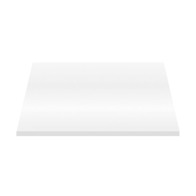 Badkamermeubel 80x50x45cm Sally Mat Wit Topblad zonder uitsparing