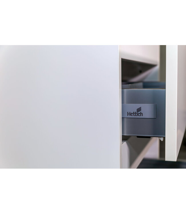 ALONI Badkamermeubel 80x50x45cm Sally Mat Wit Topblad zonder uitsparing