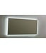 SANI-SUPPLY Badkamerspiegel Quatro 160x70cm LED Verlichting rondom Touch lichtschakelaar Dimbaar met Verwarming Anti Condens