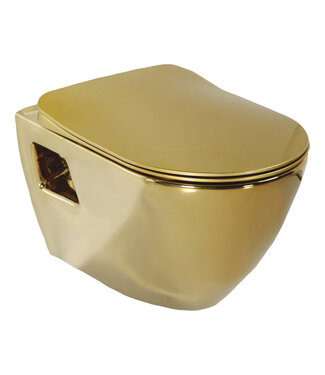 CREAVIT Hangtoilet Goud Creavit Tera TP325 incl. Softclose toiletbril