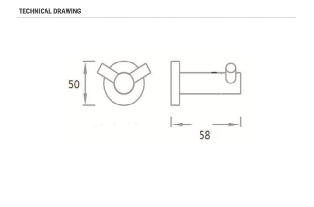 Toilet Accessoires Set Rondo Gun metal Toiletrolhouder Toiletborstelhouder en Jashaak