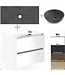 Badkamermeubel set Trend Dynasty Wit 60x47x52 cm natuursteen Topblad en Waskom