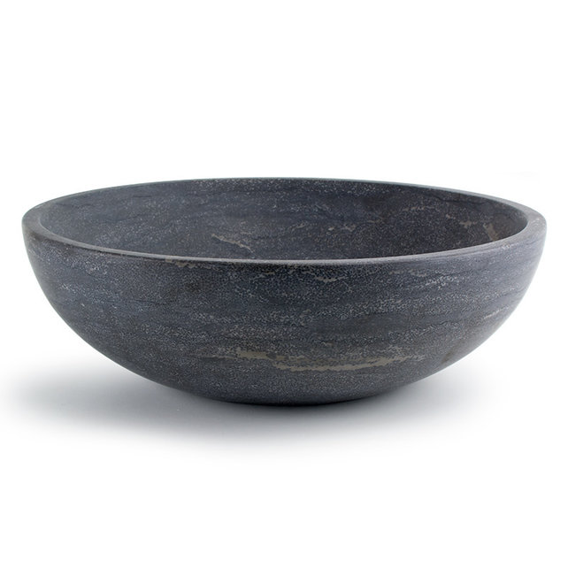 Badkamermeubel set Trend Dynasty Light Wood 60x47x52 cm natuursteen Topblad en Waskom