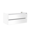 Badkamermeubel set Trend Dynasty Wit 120x47x52 cm natuursteen Topblad en Waskommmen