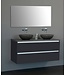 Badkamermeubel set Trend Dynasty Wit 120x47x52 cm natuursteen Topblad en Waskommmen