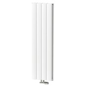 Designradiator King 120x37.5cm 900 Watt Wit Middenonderaansluiting