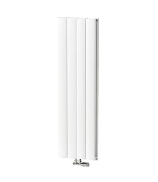 Designradiator King 120x37.5cm 900 Watt Wit Middenonderaansluiting