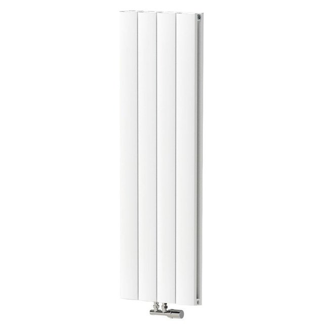Designradiator King 120x37.5cm 900 Watt Wit Middenonderaansluiting