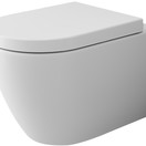 Hangtoilet Venezia Randloos Wit 57x36x35 excl. Toiletbril