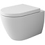 BOCCHI Hangtoilet Venezia Randloos Wit 57x36x35 excl. Toiletbril