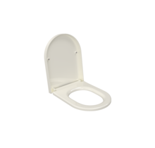 Hangtoilet Venezia Randloos Biscuit 57x36x35cm excl. Toiletbril