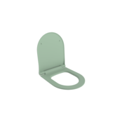 Hangtoilet Venezia Randloos Mint Groen 57x36x35cm excl. Toiletbril Hangtoilet Venezia Randloos Mint Groen 57x36x35cm excl. Toiletbril