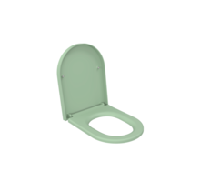 Hangtoilet Venezia Randloos Mint Groen 57x36x35cm excl. Toiletbril