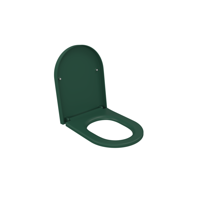Hangtoilet Venezia Randloos Mat Groen 57x36x35cm excl. Toiletbril Hangtoilet Venezia Randloos Mat Groen 57x36x35cm excl. Toiletbril