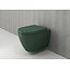 BOCCHI Hangtoilet Venezia Randloos Mat Groen 57x36x35cm excl. Toiletbril