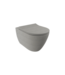 Hangtoilet Venezia Randloos Mat Beton 57x36x35cm excl. Toiletbril