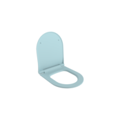 Hangtoilet Venezia Randloos Mat Ice Blue 57x36x35cm excl. Toiletbril
