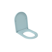 Hangtoilet Venezia Randloos Mat Ice Blue 57x36x35cm excl. Toiletbril