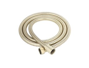 Doucheslang Effeze Geborsteld Goud 150cm Metaal Flexibele kartels