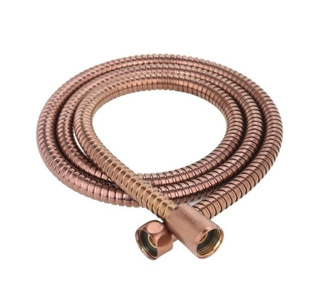 Doucheslang Effeze Gunmetal 150cm Metaal Flexibele kartels