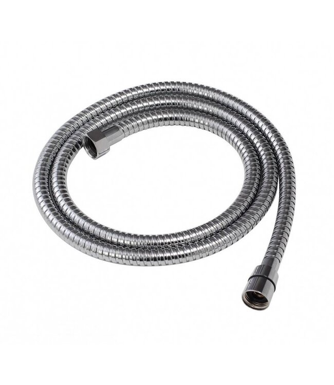 Doucheslang Effeze Gunmetal 150cm Metaal Flexibele kartels
