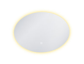 Ovaal Spiegel Bremen 120x80 cm met Dimbare Led-verlichting en spiegelverwarming
