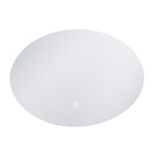 Ovaal Spiegel Bremen 100x75 cm met Dimbare Led-verlichting en spiegelverwarming Ovaal Spiegel Bremen 100x75 cm met Dimbare Led-verlichting en spiegelverwarming