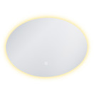 Ovaal Spiegel Bremen 90x60 cm met Dimbare Led-verlichting en spiegelverwarming