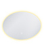 FABRIECIO Ovaal Spiegel Bremen 90x60 cm met Dimbare Led-verlichting en spiegelverwarming