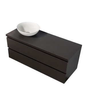 ALONI Badkamermeubel Sally met Topblad Mat Grijs 120x45x50cm