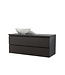 Badkamermeubel Sally met Topblad Mat Grijs 120x45x50cm