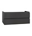 Badkamermeubel Sally met Topblad Mat Grijs 120x45x50cm