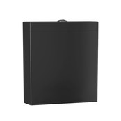 Staand Toilet Creavit Lara Zwart Mat met Bidet duoblok incl. softclose toiletbril aansluiting OA en PK