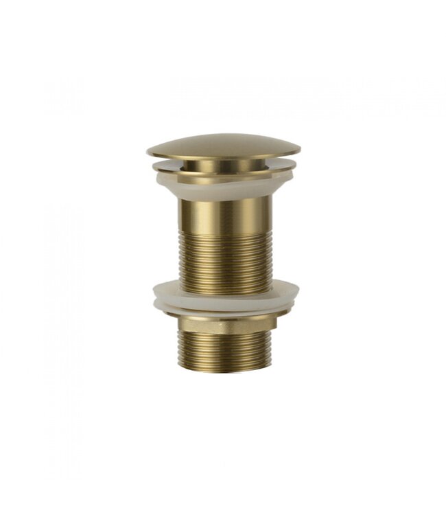 Design Afvoerplug Clickwaste Chroom 7,5 cm Marsaille zonder overloop