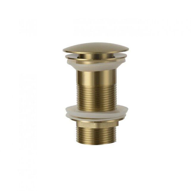 Design Afvoerplug Clickwaste Gun Metal 7,5 cm Marsaille zonder overloop Design Afvoerplug Clickwaste Gun Metal 7,5 cm Marsaille zonder overloop