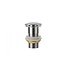 Design Afvoerplug Clickwaste Geborsteld Goud 7,5 cm Marsaille zonder overloop