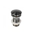 Design Afvoerplug Clickwaste Geborsteld Goud 7,5 cm Marsaille zonder overloop