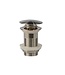 Design Afvoerplug Clickwaste Geborsteld Goud 7,5 cm Marsaille zonder overloop