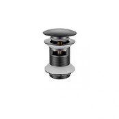 Design Afvoerplug Clickwaste met overloop Chroom 7,5 cm Marsaille Design Afvoerplug Clickwaste met overloop Chroom 7,5 cm Marsaille