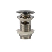 Design Afvoerplug Clickwaste met overloop Chroom 7,5 cm Marsaille Design Afvoerplug Clickwaste met overloop Chroom 7,5 cm Marsaille