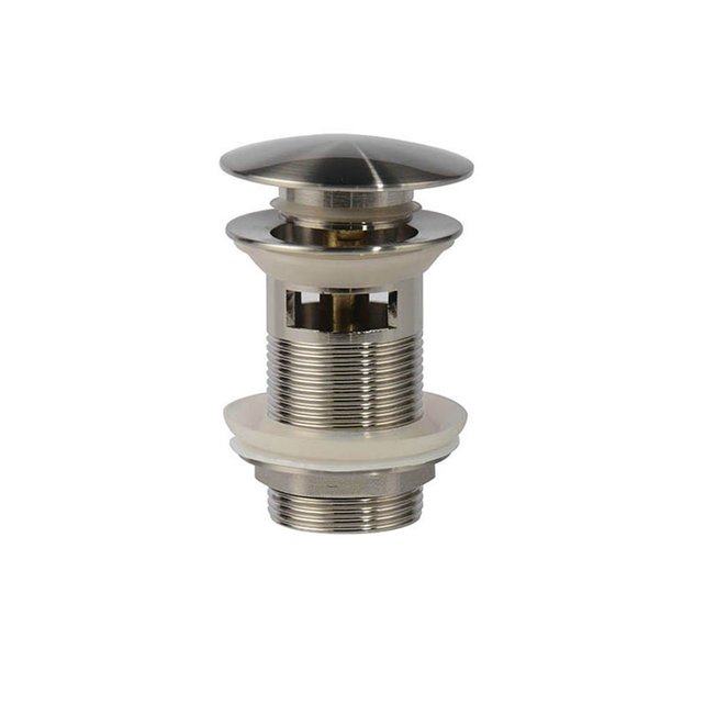 Design Afvoerplug Clickwaste met overloop Chroom 7,5 cm Marsaille Design Afvoerplug Clickwaste met overloop Chroom 7,5 cm Marsaille