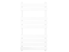 Handdoekradiator Flora Wit  95x50 cm 475 Watt Links/Rechts aansluiting