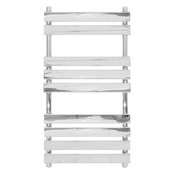 Handdoekradiator Flora 95x50 cm 335 Watt Chroom Midden aansluiting Handdoekradiator Flora 95x50 cm 335 Watt Chroom Midden aansluiting