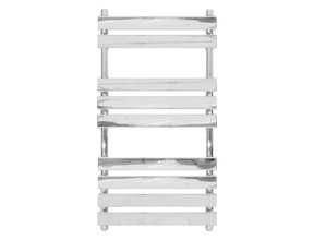 Handdoekradiator Flora 95x50 cm 335 Watt Chroom Midden aansluiting
