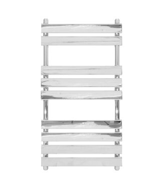 BELRAD Handdoekradiator Flora 95x50 cm 335 Watt Chroom Midden aansluiting