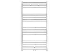 Handdoekradiator Belrad Chroom 120x60cm 431 Watt Midden aansluiting